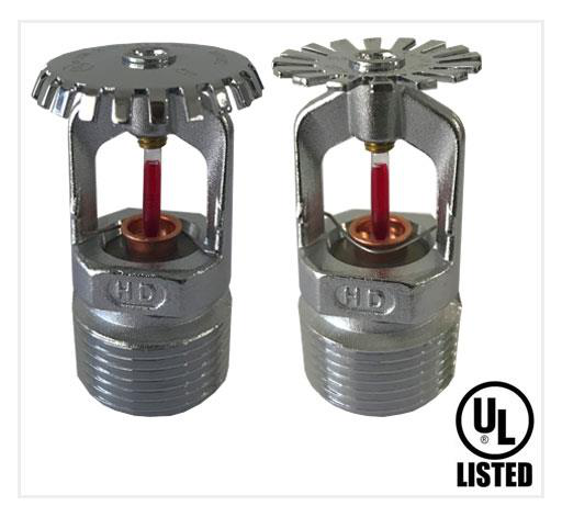 Rociadores K-8 Colgantes, Verticales y Empotrados
